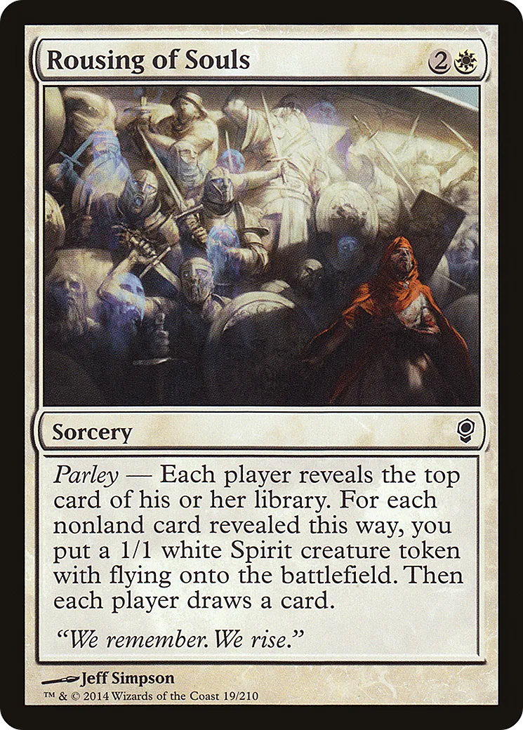 Rousing of Souls — Conspiracy — Magic: The Gathering