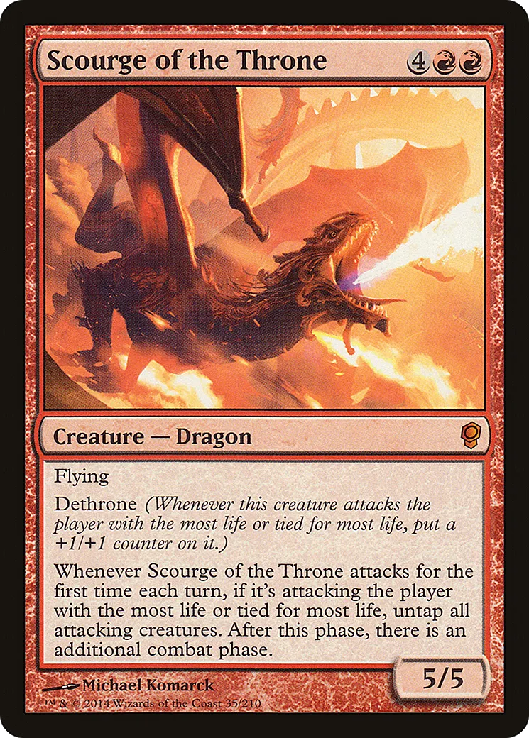 Scourge of the Throne — Conspiracy — Magic: The Gathering