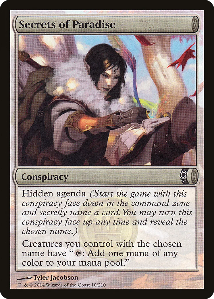 Secrets of Paradise — Conspiracy — Magic: The Gathering