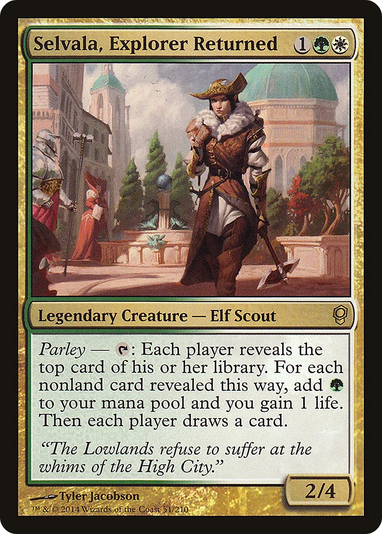 Selvala, Explorer Returned — Conspiracy — Magic: The Gathering