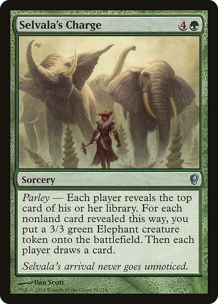 Selvala's Charge — Conspiracy — Magic: The Gathering