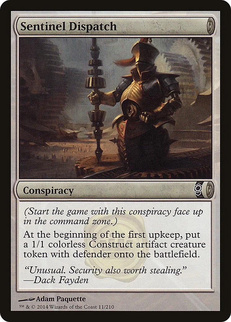 Sentinel Dispatch — Conspiracy — Magic: The Gathering