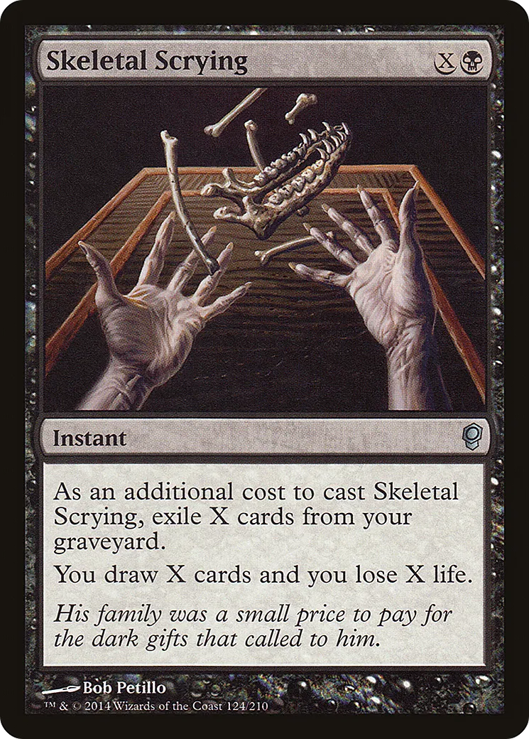Regard du squelette — Conspiracy — Magic: The Gathering