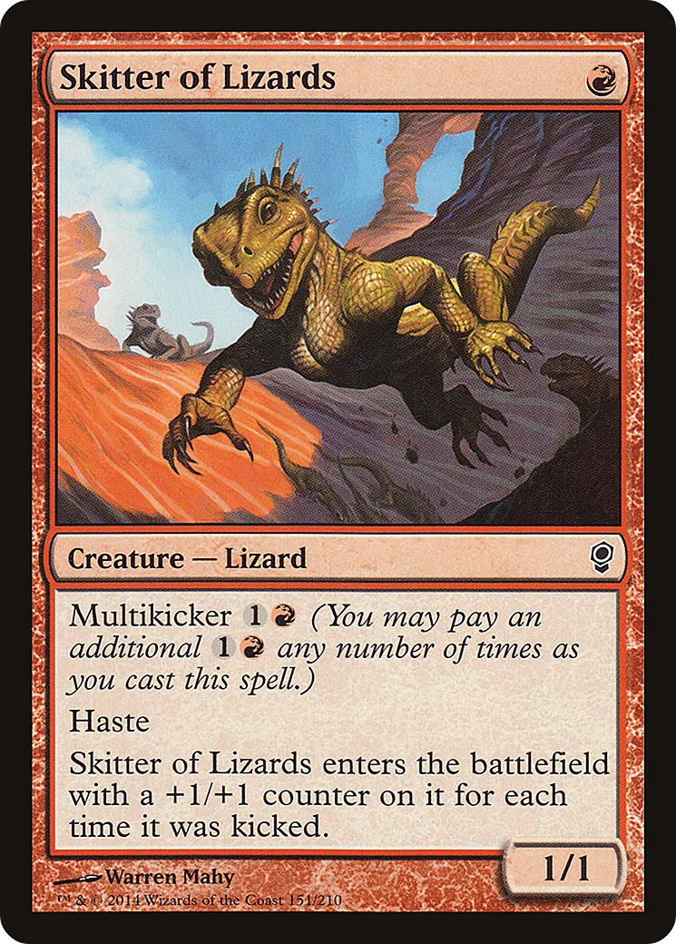 Skitter of Lizards — Conspiracy — Magic: The Gathering