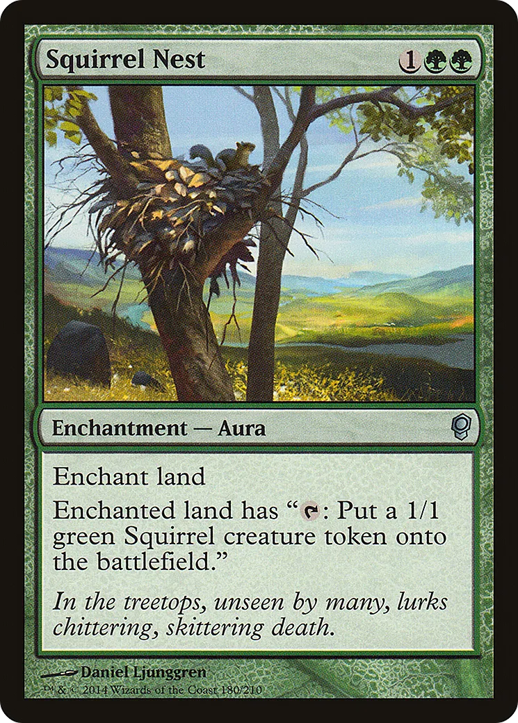 Nid d'écureuils — Conspiracy — Magic: The Gathering