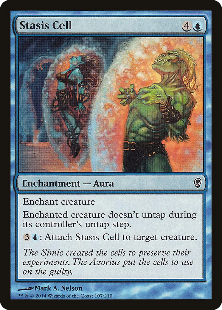 Stasis Cell — Conspiracy — Magic: The Gathering