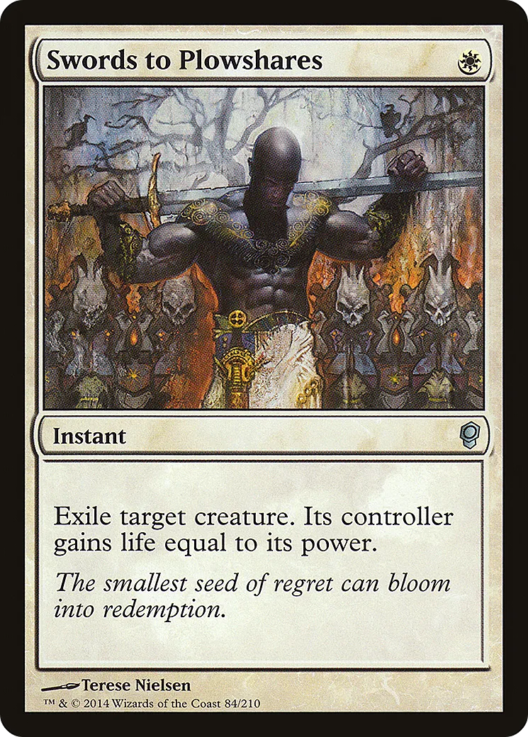 Swords to Plowshares — Conspiracy — Magic: The Gathering
