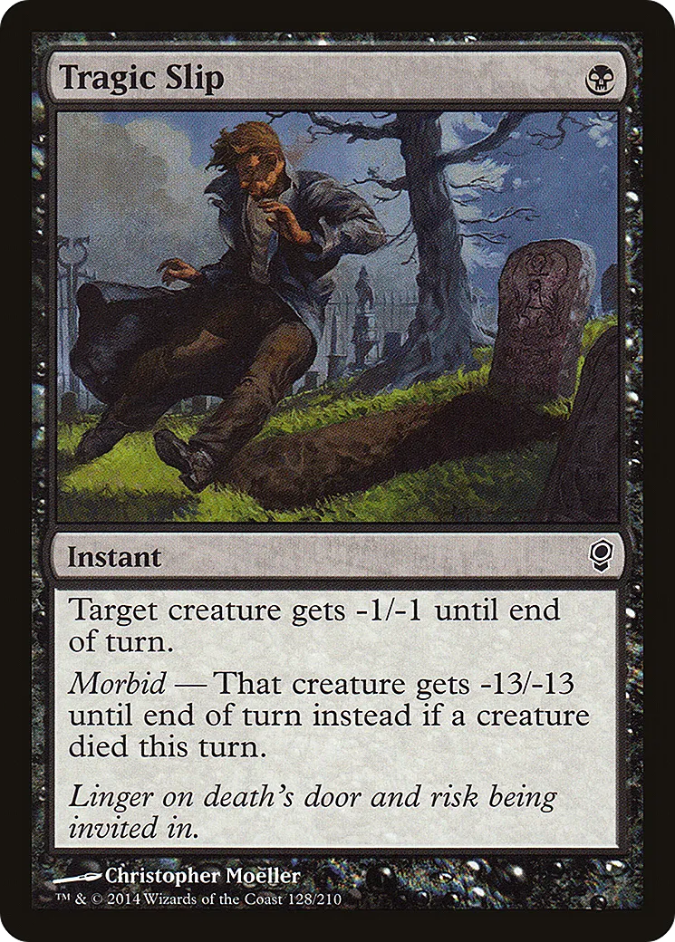 Fatale glissade — Conspiracy — Magic: The Gathering