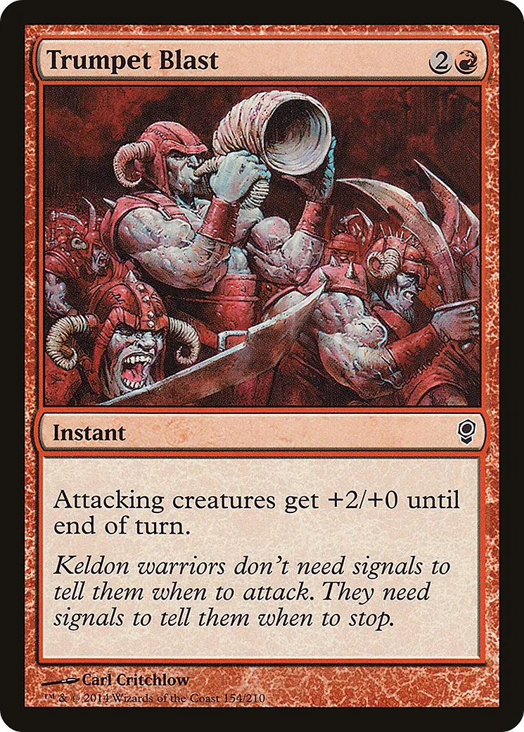 Trumpet Blast — Conspiracy — Magic: The Gathering