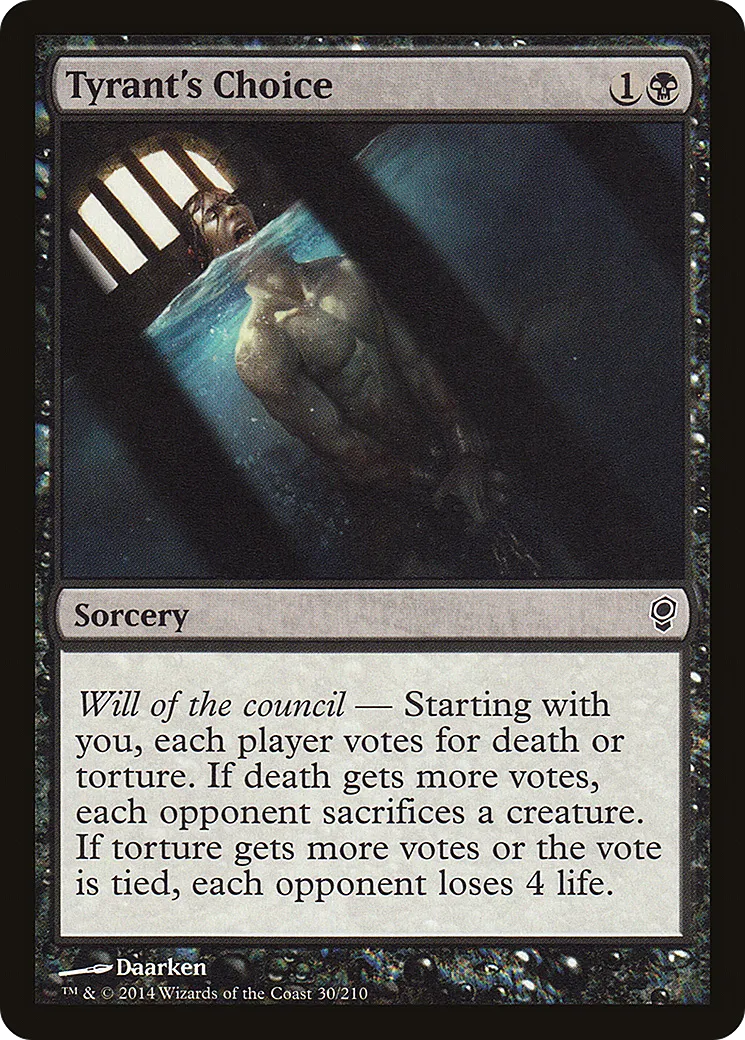 Tyrant's Choice — Conspiracy — Magic: The Gathering