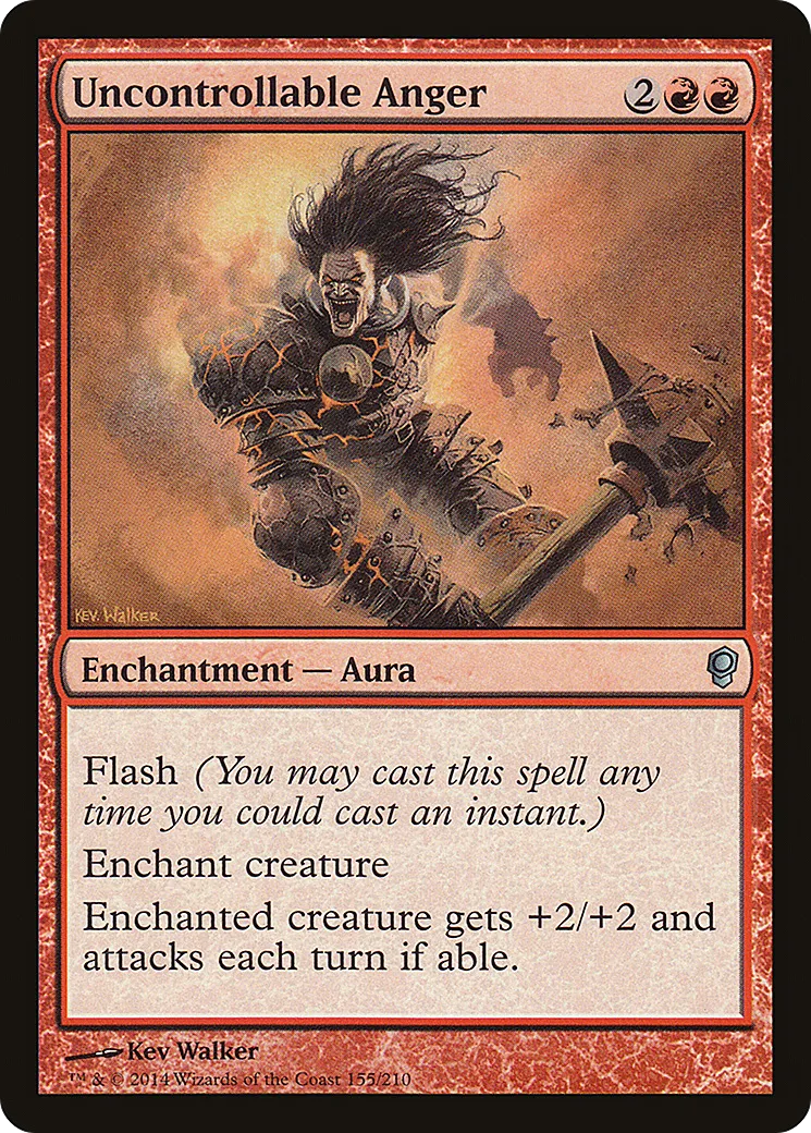Uncontrollable Anger — Conspiracy — Magic: The Gathering