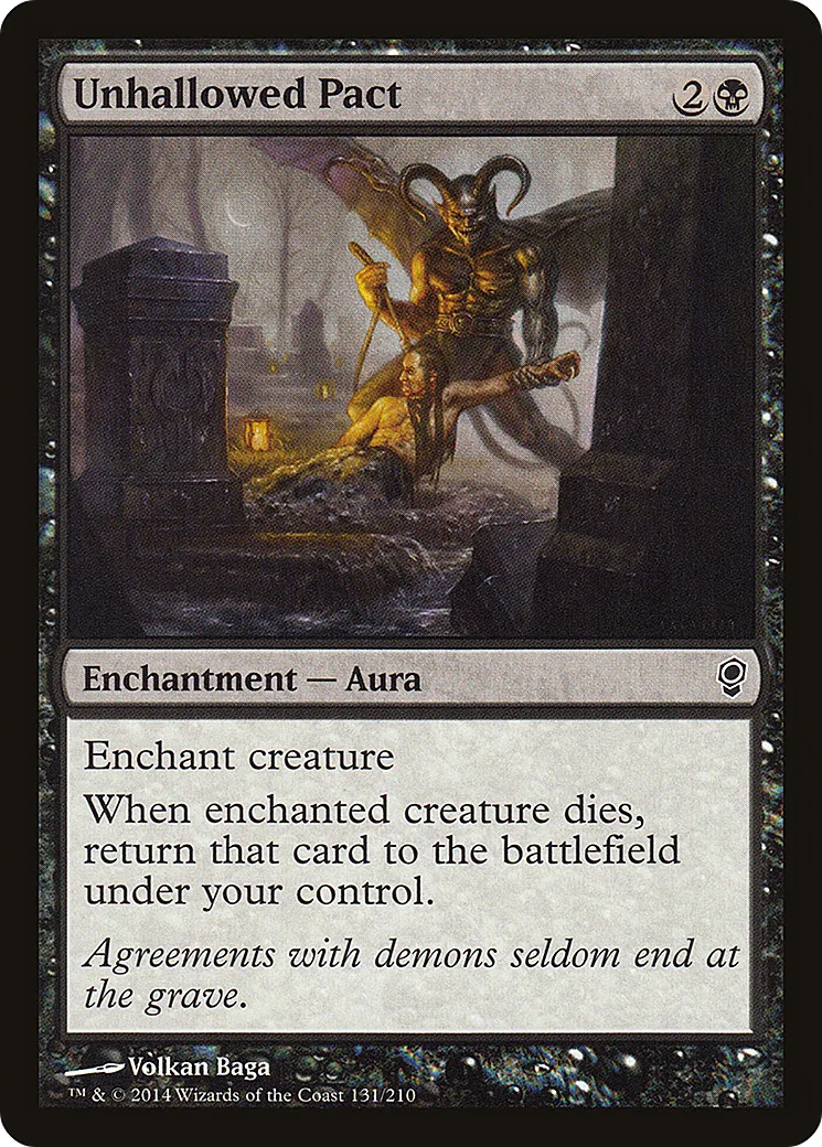 Unhallowed Pact — Conspiracy — Magic: The Gathering