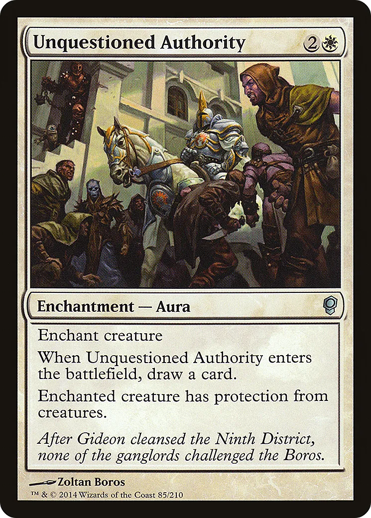 Unquestioned Authority — Conspiracy — Magic: The Gathering