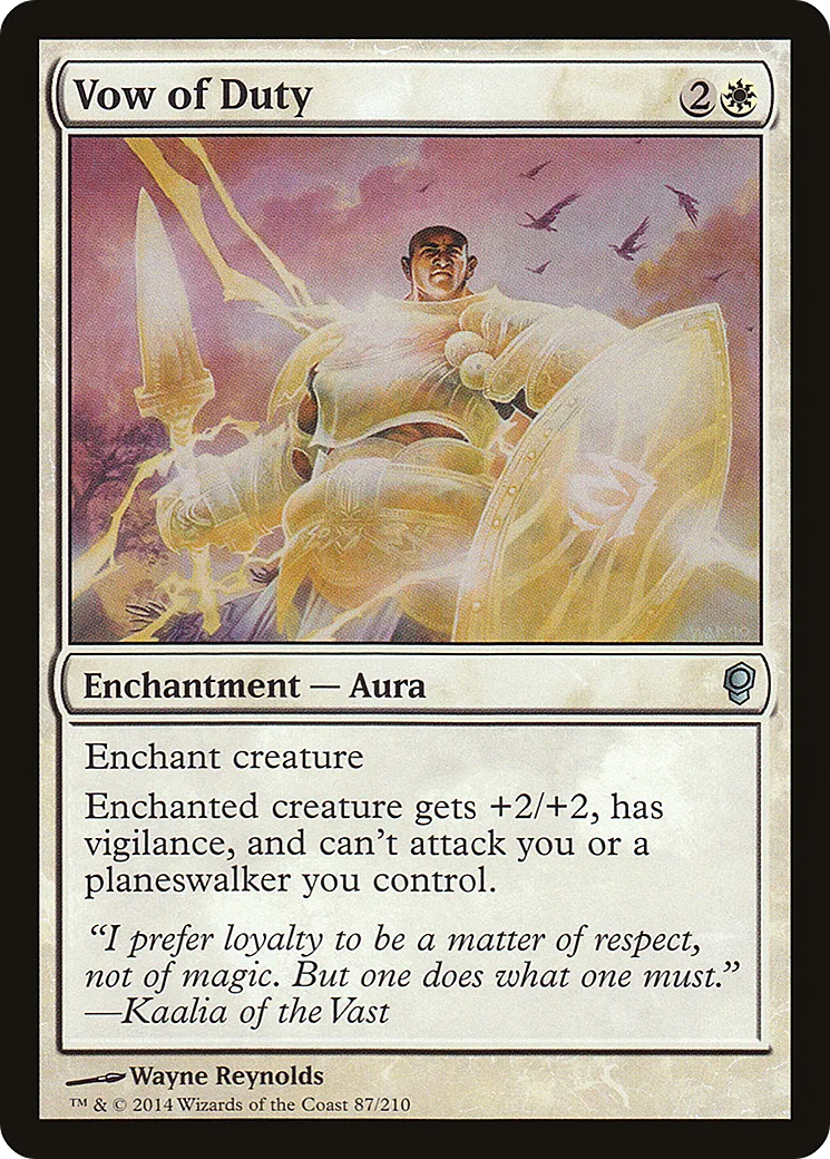Vow of Duty — Conspiracy — Magic: The Gathering