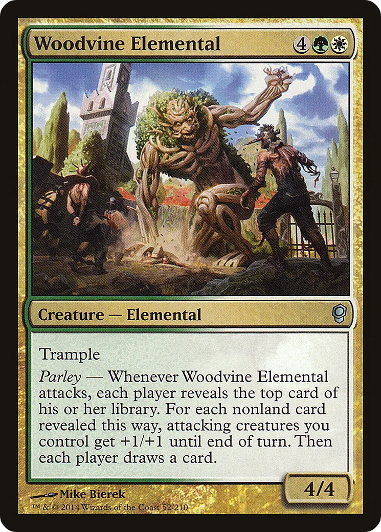 Woodvine Elemental — Conspiracy — Magic: The Gathering