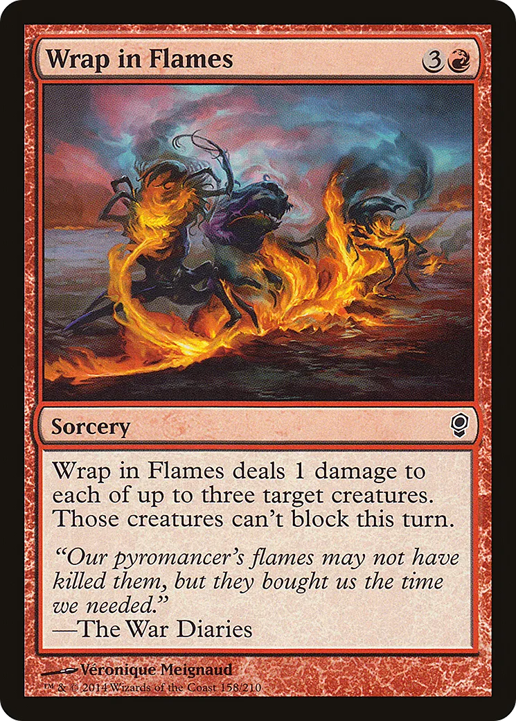 Wrap in Flames — Conspiracy — Magic: The Gathering