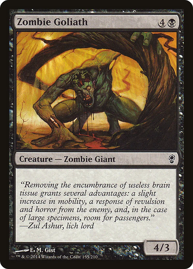 Zombie Goliath — Conspiracy — Magic: The Gathering