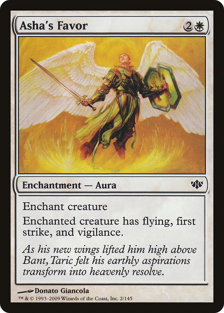 Asha's Favor — Conflux — Magic: The Gathering