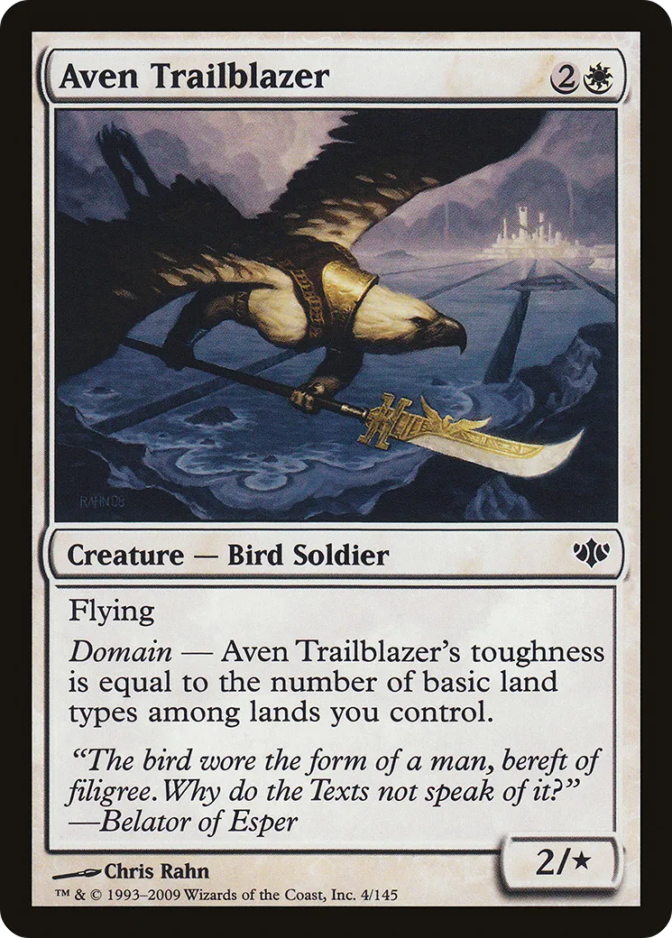 Aven Trailblazer — Conflux — Magic: The Gathering