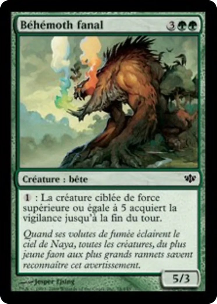 Béhémoth fanal — Conflux — Magic: The Gathering