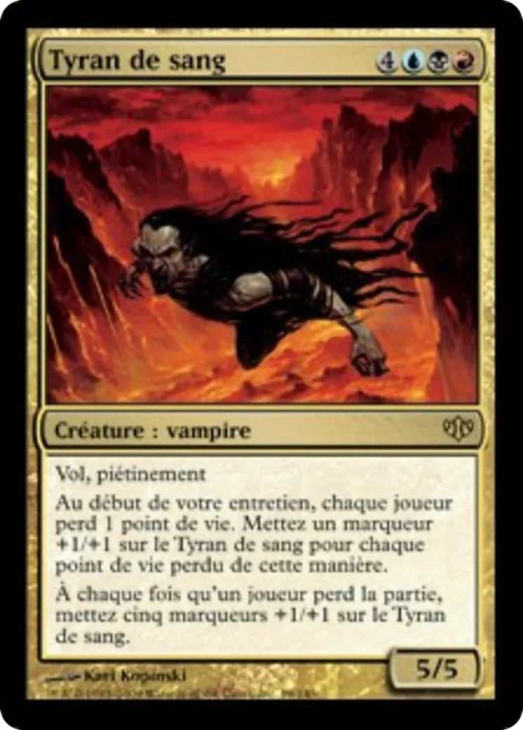 Tyran de sang — Conflux — Magic: The Gathering