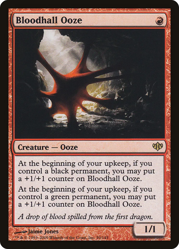 Bloodhall Ooze — Conflux — Magic: The Gathering