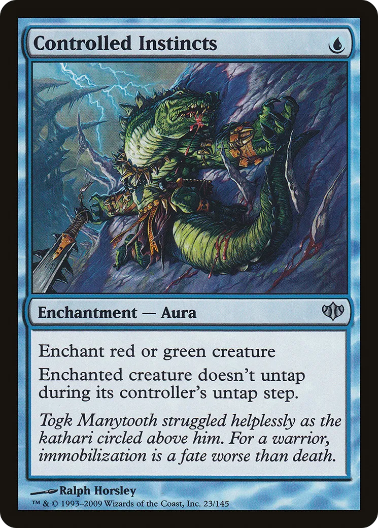 Controlled Instincts — Conflux — Magic: The Gathering