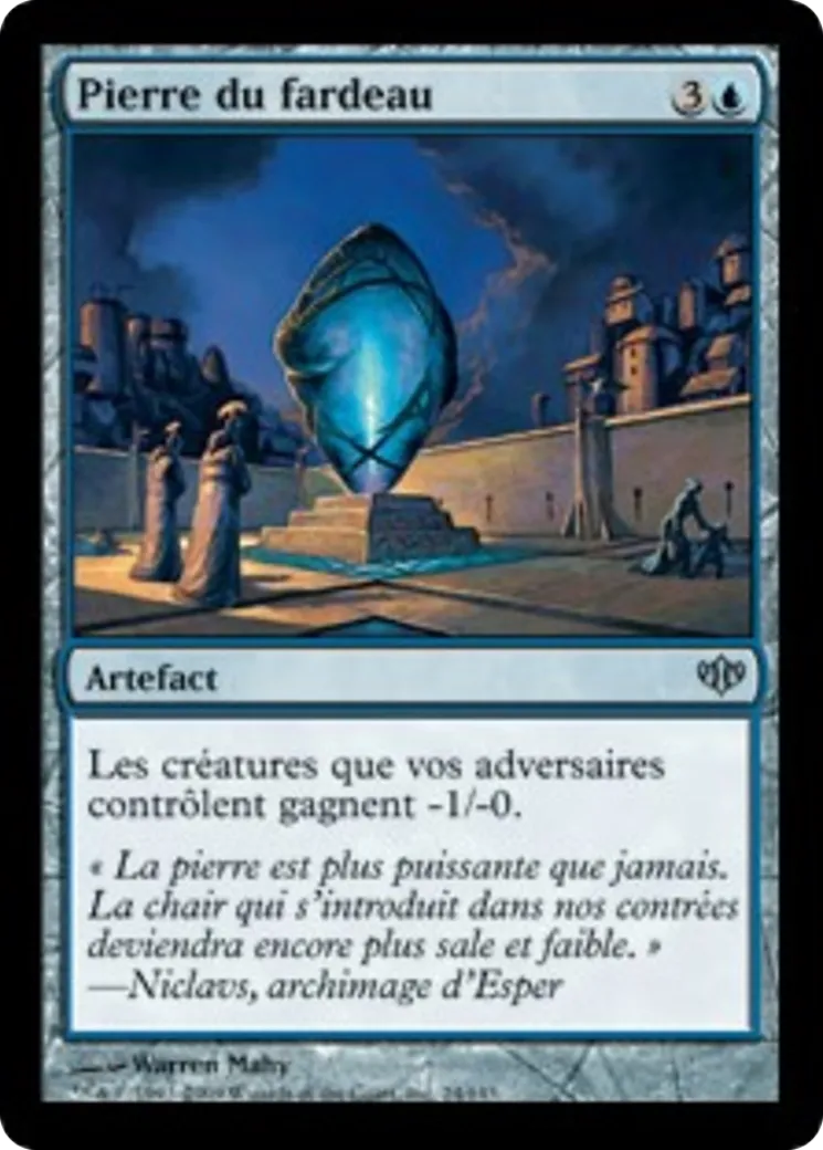 Pierre du fardeau — Conflux — Magic: The Gathering