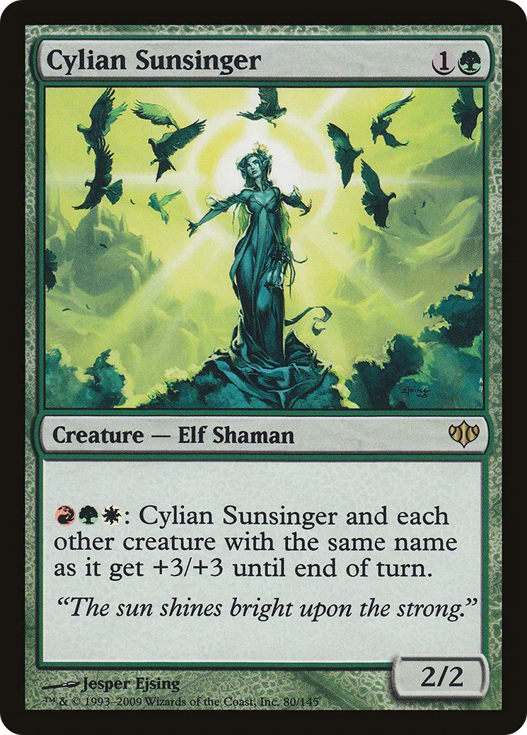 Cylian Sunsinger — Conflux — Magic: The Gathering