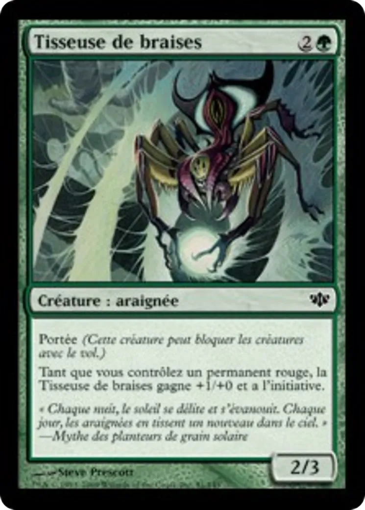 Tisseuse de braises — Conflux — Magic: The Gathering
