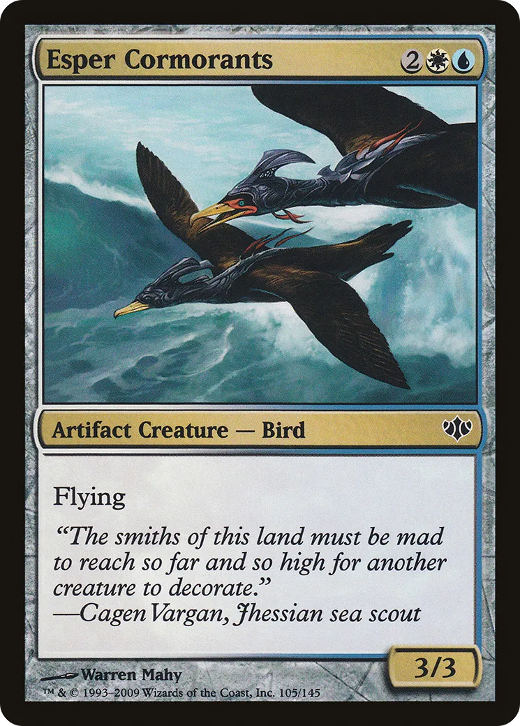 Esper Cormorants — Conflux — Magic: The Gathering