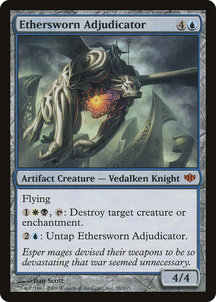 Ethersworn Adjudicator — Conflux — Magic: The Gathering