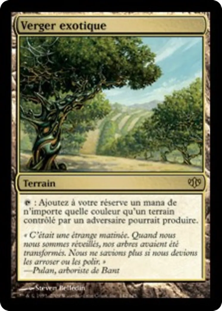 Verger exotique — Conflux — Magic: The Gathering