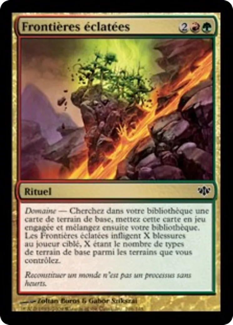 Frontières éclatées — Conflux — Magic: The Gathering