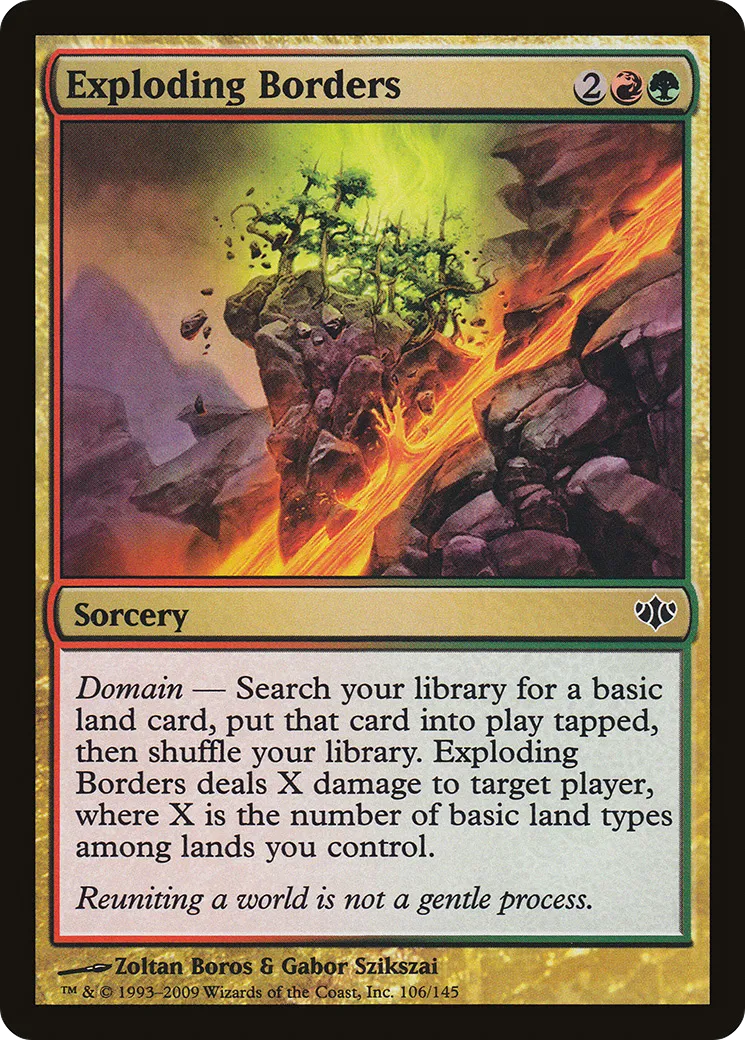 Exploding Borders — Conflux — Magic: The Gathering