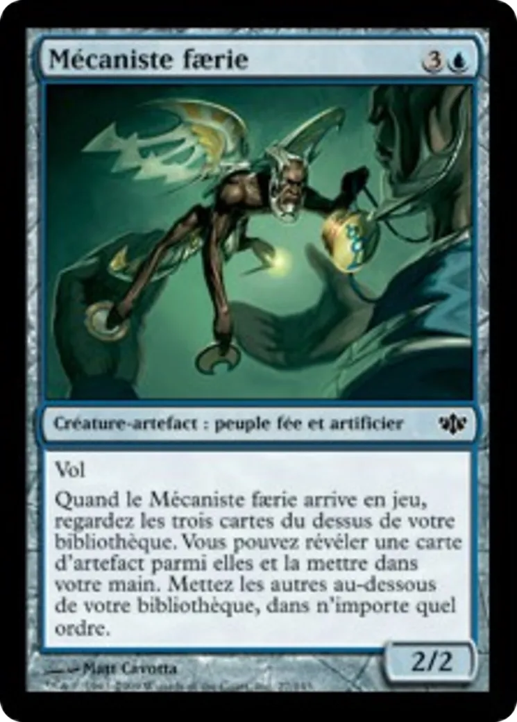 Mécaniste faerie — Conflux — Magic: The Gathering