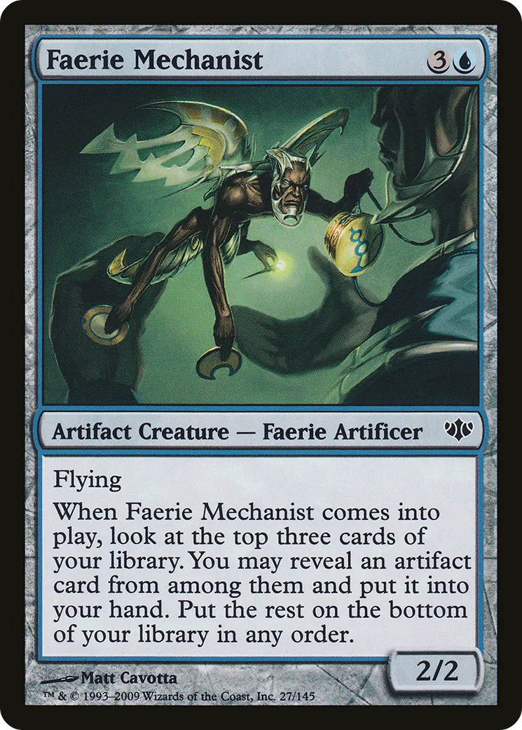 Faerie Mechanist — Conflux — Magic: The Gathering