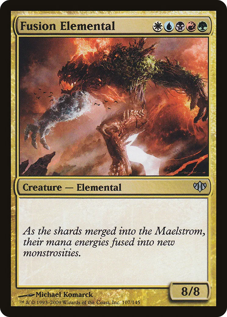 Élémental de fusion — Conflux — Magic: The Gathering