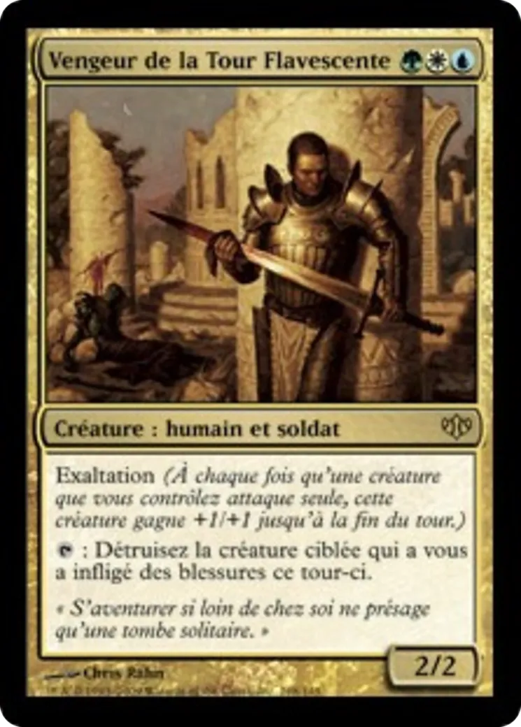 Vengeur de la Tour Flavescente — Conflux — Magic: The Gathering