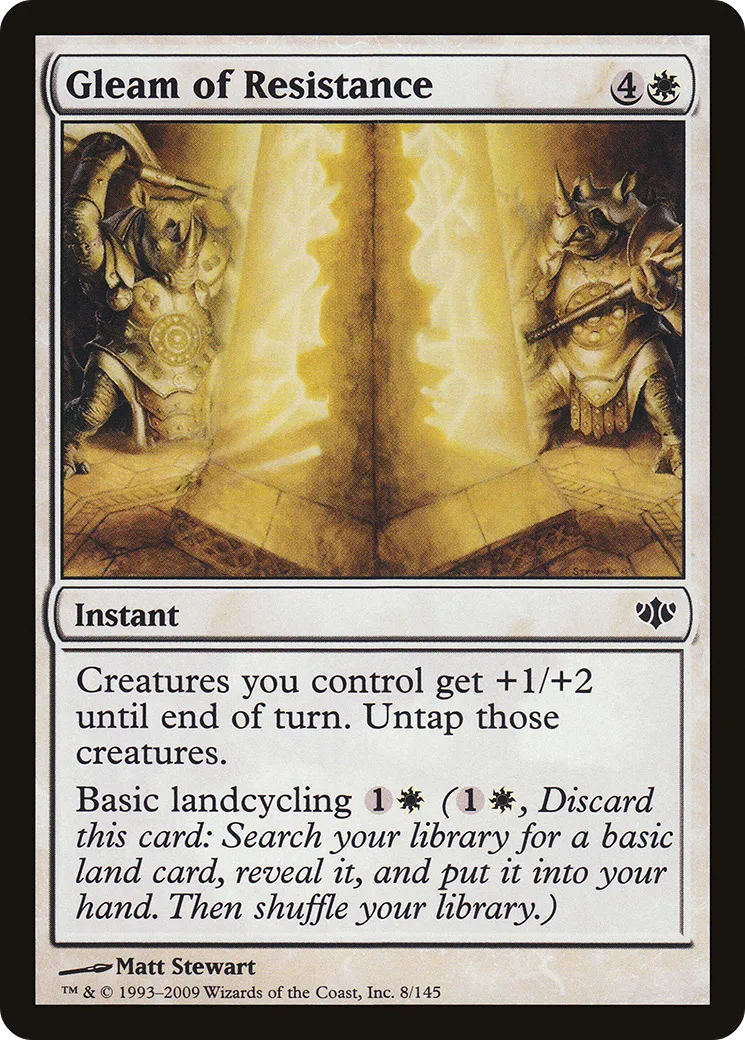 Gleam of Resistance — Conflux — Magic: The Gathering