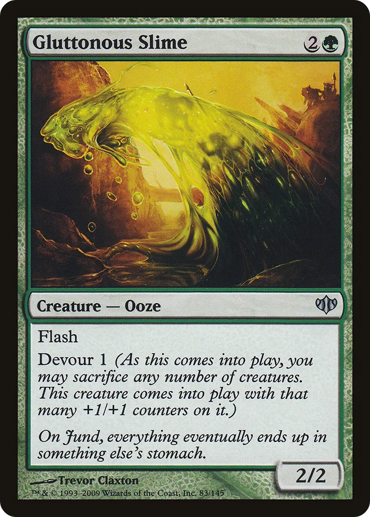 Gluttonous Slime — Conflux — Magic: The Gathering