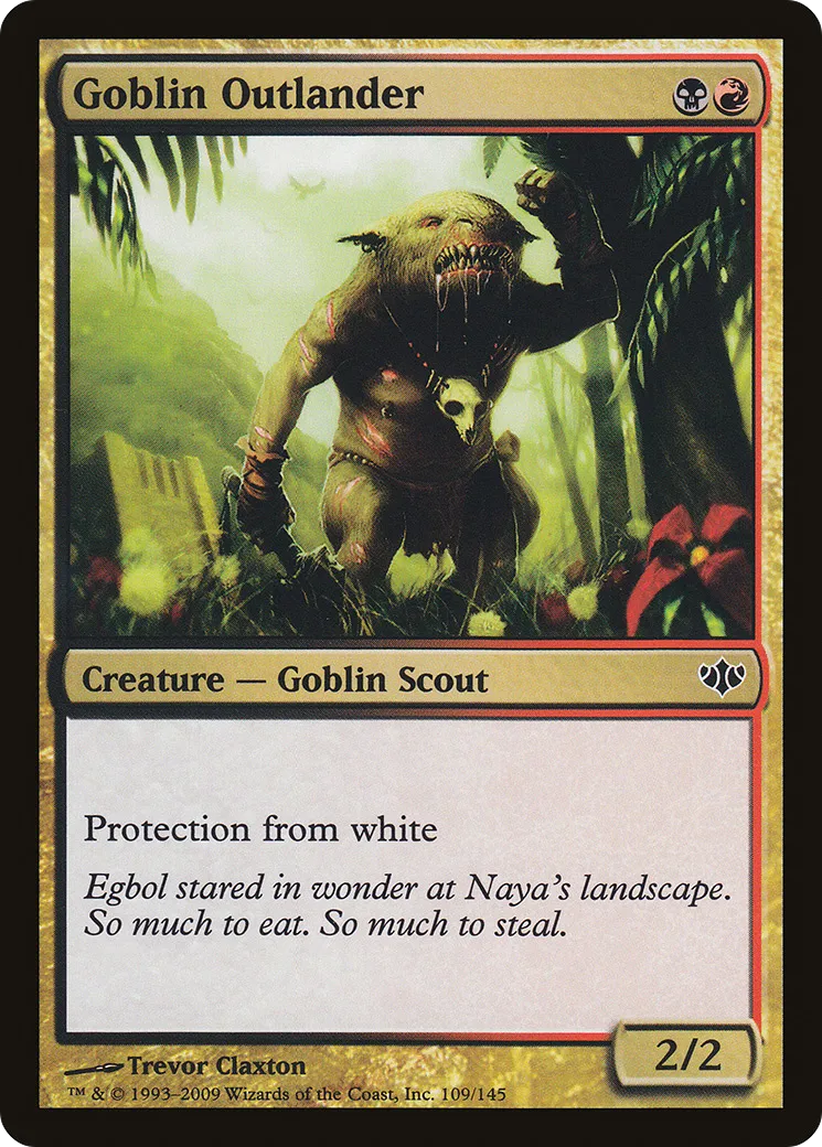 Goblin Outlander — Conflux — Magic: The Gathering