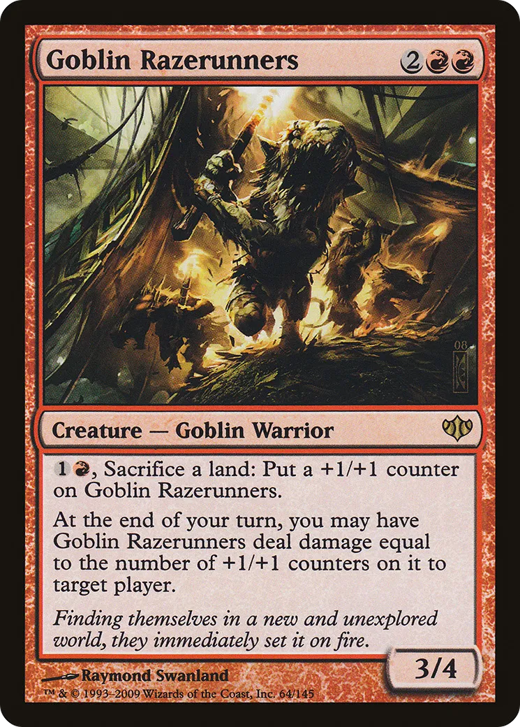 Goblin Razerunners — Conflux — Magic: The Gathering