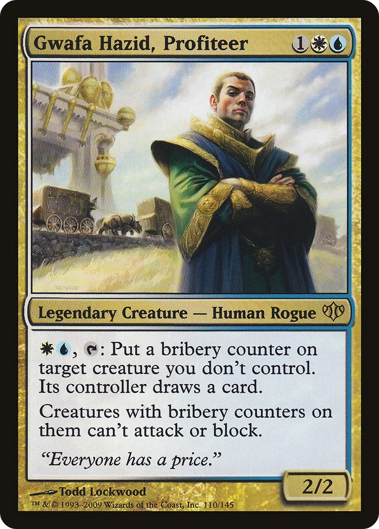 Gwafa Hazid, Profiteer — Conflux — Magic: The Gathering