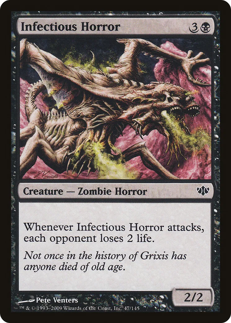 Infectious Horror — Conflux — Magic: The Gathering
