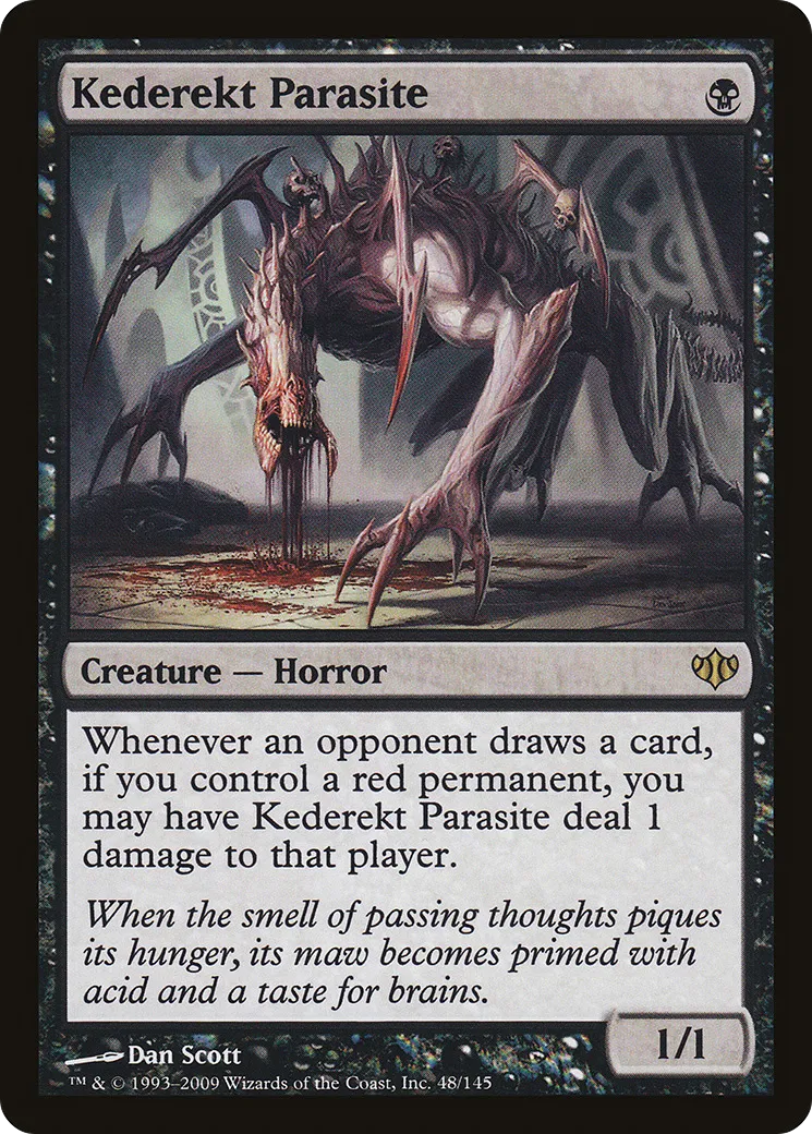 Kederekt Parasite — Conflux — Magic: The Gathering