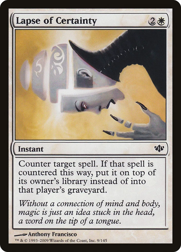 Lapse of Certainty — Conflux — Magic: The Gathering