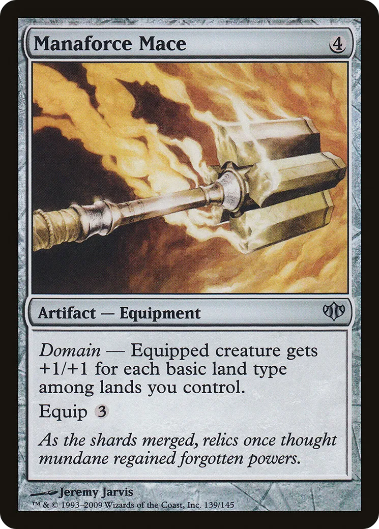 Manaforce Mace — Conflux — Magic: The Gathering