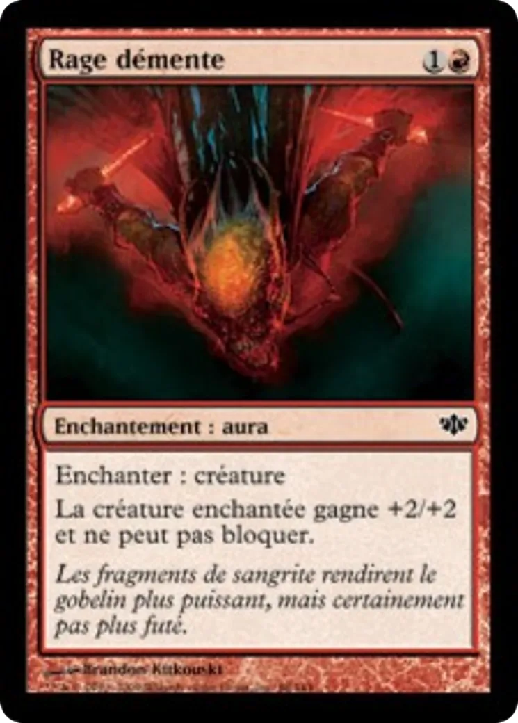 Rage démente — Conflux — Magic: The Gathering