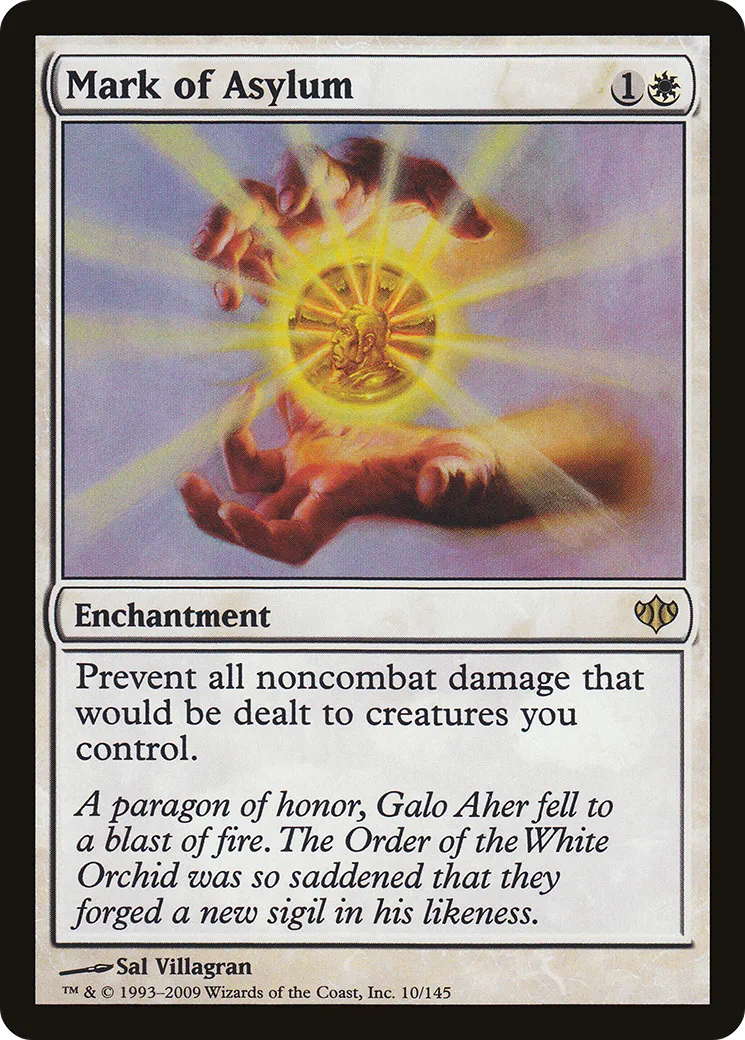 Mark of Asylum — Conflux — Magic: The Gathering